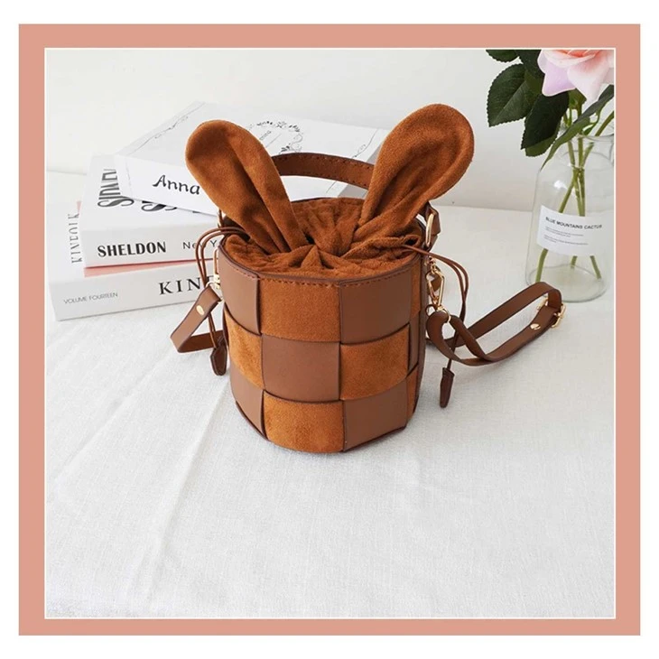 DIY Creative Rabbit Bucket Bag